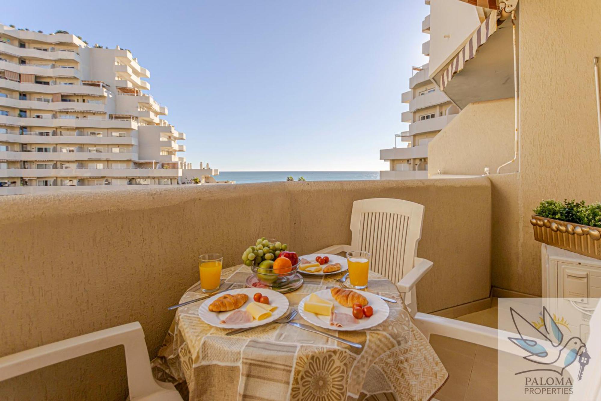 Benal Beach Sea View With Excellent Wifi Benalmadena Bagian luar foto